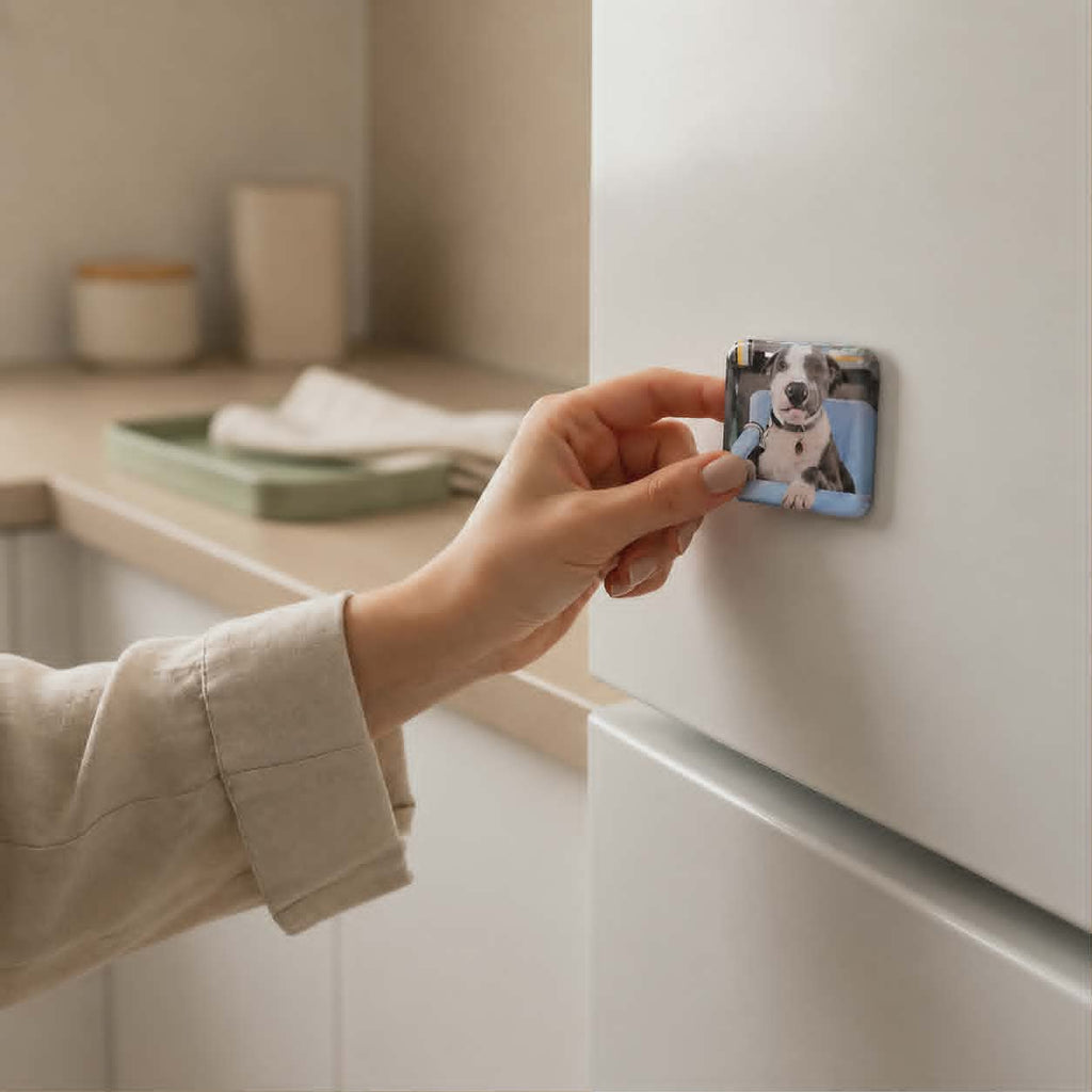 Personalised Pet Photo Magnets | Custom Animal Fridge Magnets