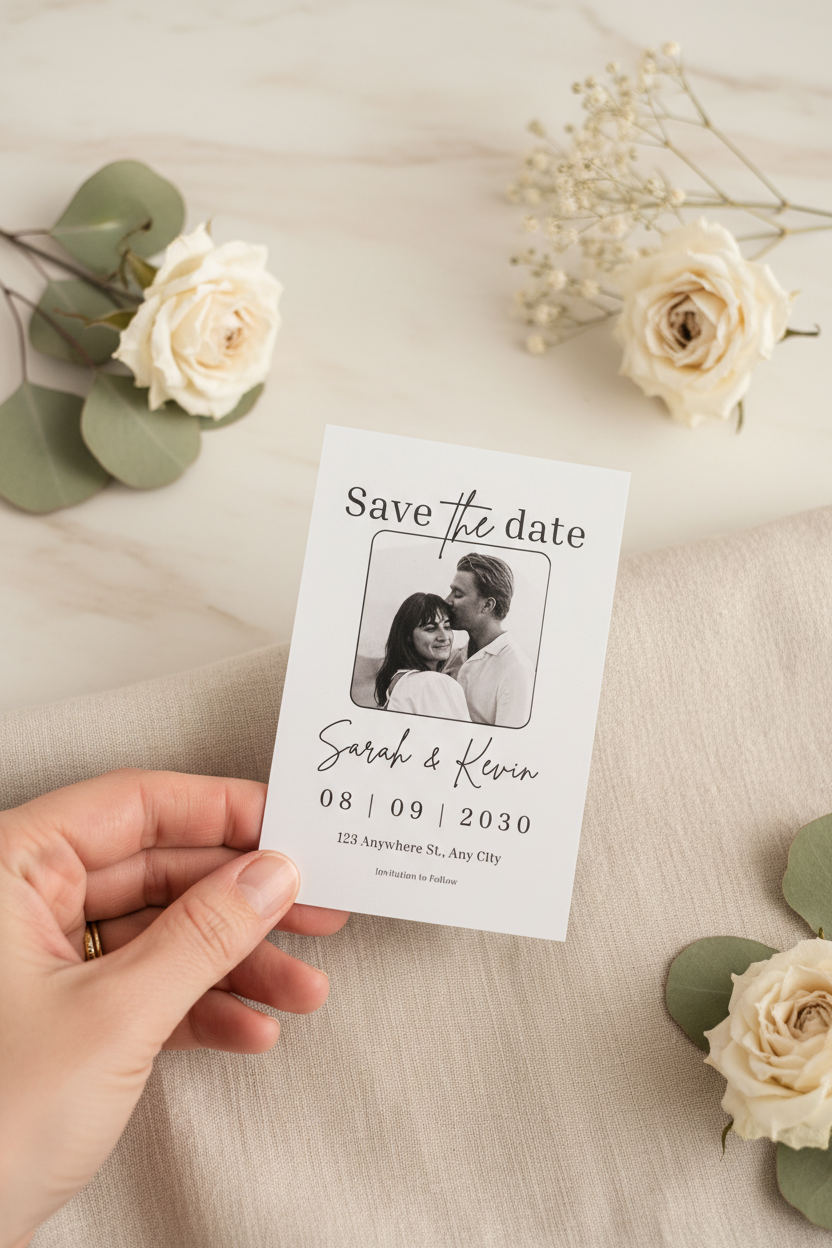 Save the Date Magnet Listing Image